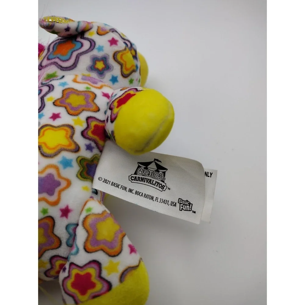 2021 Cutetitos Carnivalitos Multicolor Horse Plush Beanie Toy 7